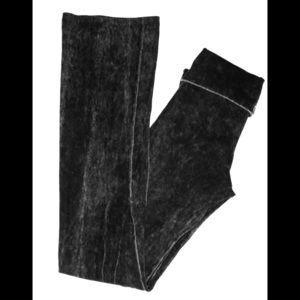 T Party Mineral Wash Foldover Yoga Pants